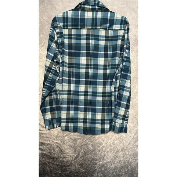 Eddie Bauer Casual Button Up Long Sleeve Shirt Men’s Large Plaid Multicolor - Picture 2 of 10